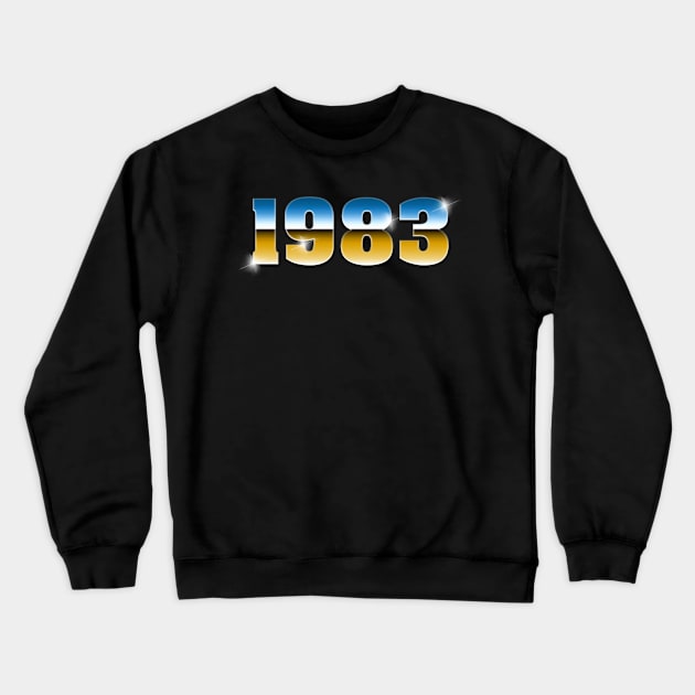 1983 Crewneck Sweatshirt by RickTurner